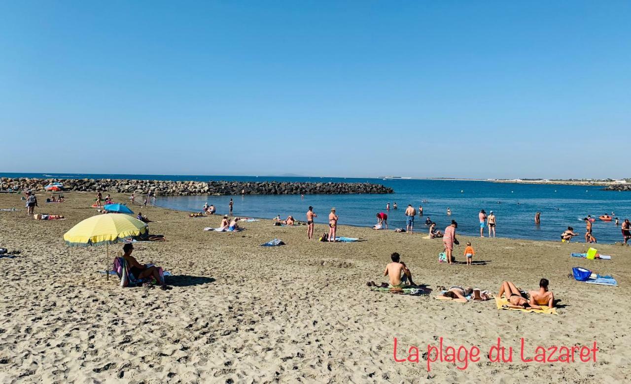 Le Zephyr, Superbe Appartement A La Corniche Avec Parking Sète Kültér fotó