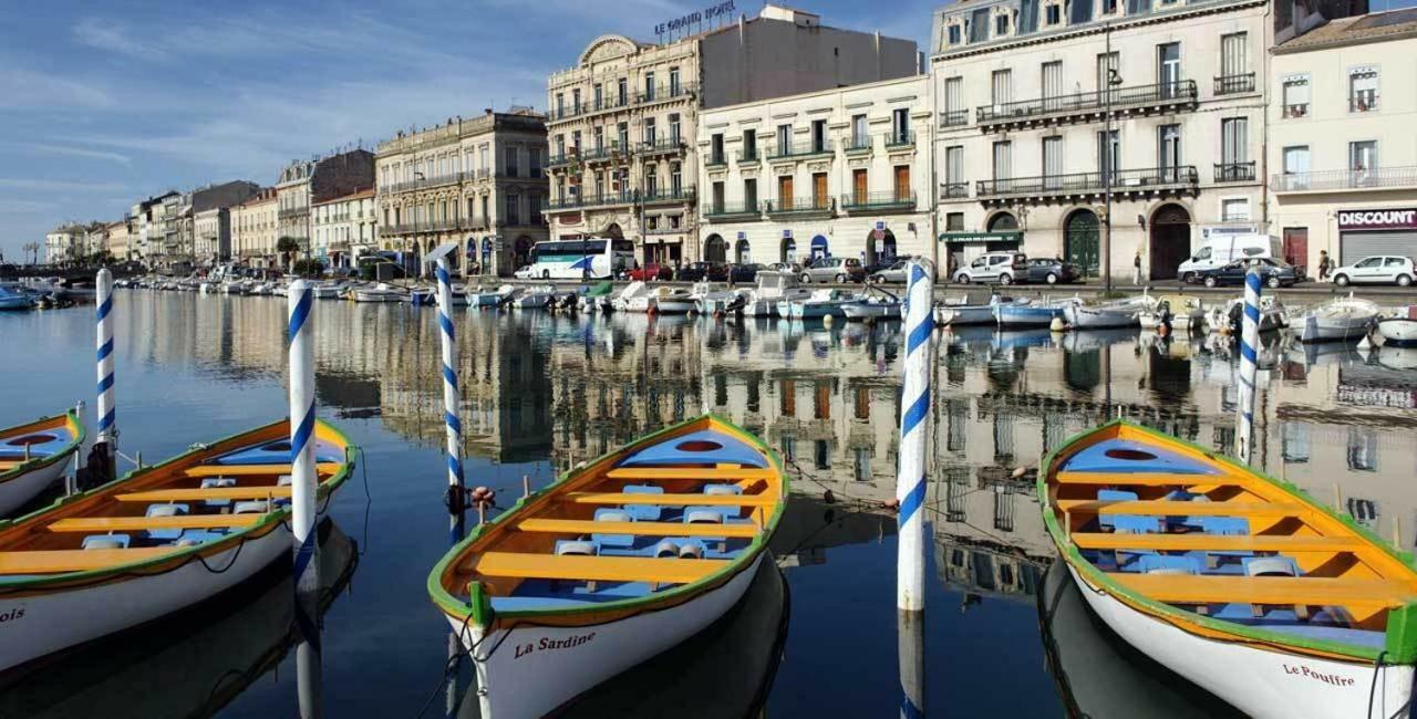 Le Zephyr, Superbe Appartement A La Corniche Avec Parking Sète Kültér fotó